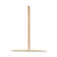 Eurodib ARH18 Wooden Crepe Spreader & Spatula Kit for Perfect Crepes wooden T-shaped crepe spreader tool
