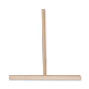 Eurodib ART18 Crepe Maker Tools Kit for Perfect Thin Crepes wooden T-spreader tool for evenly spreading crepe batter