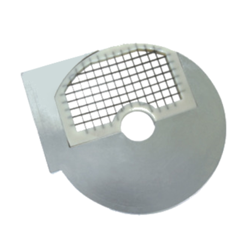 Eurodib Dicing Blade For D12 Slicer - 12x12x10mm, 8-inch Diameter, Round Blade With Grid Design