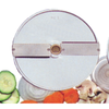 Eurodib DF-S4 Slicing Disc for 3.7 Qt Food Processors, Precision Cutting stainless steel slicing disc accessory for DF3