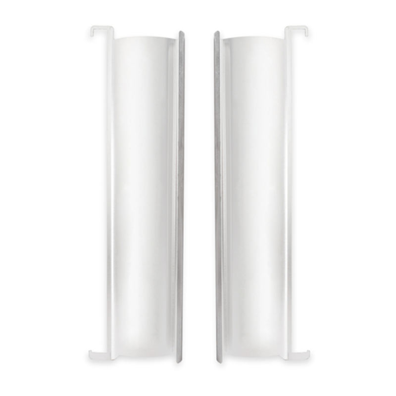 Eurodib DG16VPAIR Capacité de 110 lbs, panneaux de protection thermique de remplacement du gyroscope vertical commercial en acier inoxydable