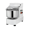 Alt Tag: Eurodib LB20T 21.1 Qt. Commercial Variable Speed Spiral Dough Mixer with stainless bowl, safety guard and control panel