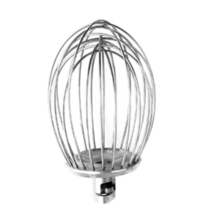 Eurodib NM10A47 10-Quart Wire Whip Mixer Attachment for Commercial Stand Mixers, stainless wire whisk for 10 qt planetary mixer