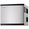 Alt Tag: Eurodib Resolute 500 lbs Production Air-Cooled Modular Ice Machine stainless steel modular ice maker side view