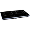 Alt Tag: Eurodib S2F2 23.5" Wide Double Burner Countertop Induction Range commercial countertop induction cooktop with dual burners