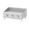 Eurodib TG36T 36x20 Inch Gas Countertop Commercial Griddle With Thermostat Controls, Commercial Gas Countertop Griddle