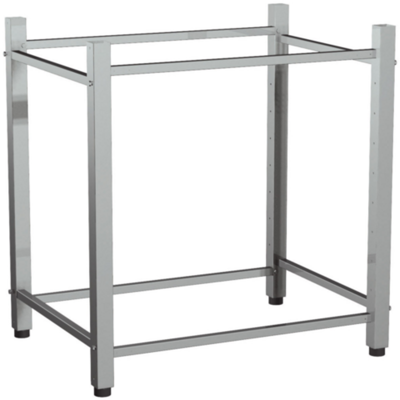 Tag alternatif : Eurodib XR168 support commercial d’équipement lourd en acier inoxydable de 29,5 pouces avec cadre d’équipement en acier inoxydable sous les étagères