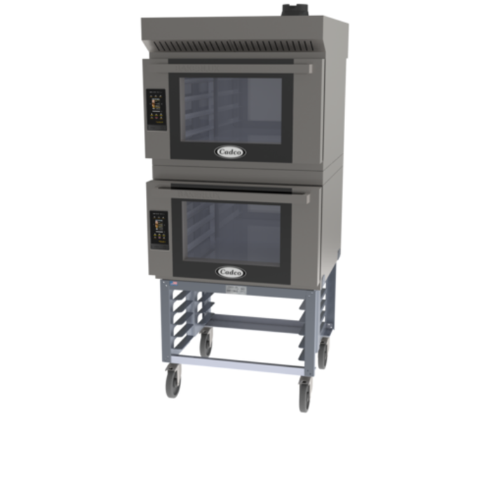 Cadco BLS-4HTD-2H Bakerlux™ Double Stack Convection Oven System
