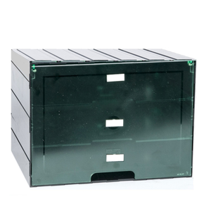 Anliker 232.01552 Étui de rangement pour disques de robot culinaire professionnel, 3 étagères, 4 disques