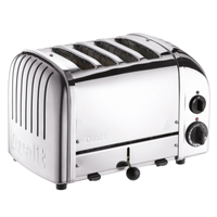 Cadco CTS-4(220) Commercial Pop-Up Toaster with (4) 1-Inch Slots