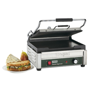 Waring WDG250 14.5" x 11" Dual Surface Panini Grill