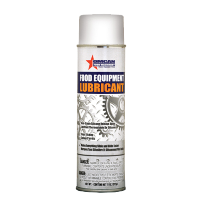 Lubrifiant de qualité alimentaire en spray Omcan 31212 de 400 ml pour équipements de cuisine professionnelle