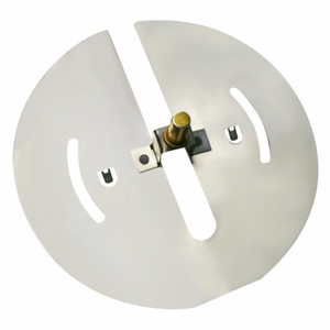 Cadco XC606-BL Oven Air Deflector Plate, 7.65" Diameter