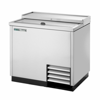 True TD-36-12-S-HC 36.75" Stainless Steel Horizontal Bottle Cooler