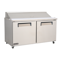 Celcold CSP6016 60" Refrigerated Sandwich / Salad Prep Table 15.5 cu.ft.