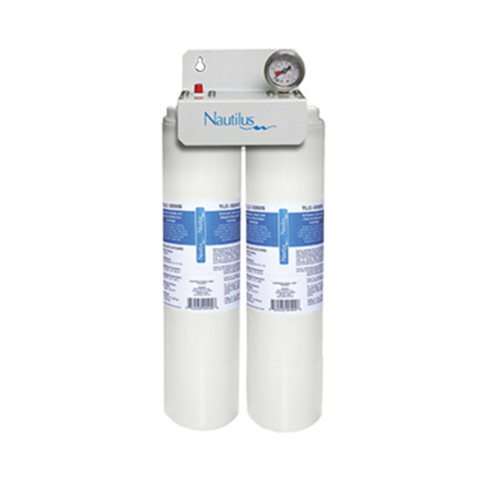 Maxx Ice TLC-107097 6" W Double Head Water Filtration System