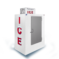 Leer L040UCSP 50.5-Inch Width Outdoor Ice Merchandiser 40 Cu. Ft. Cold Wall