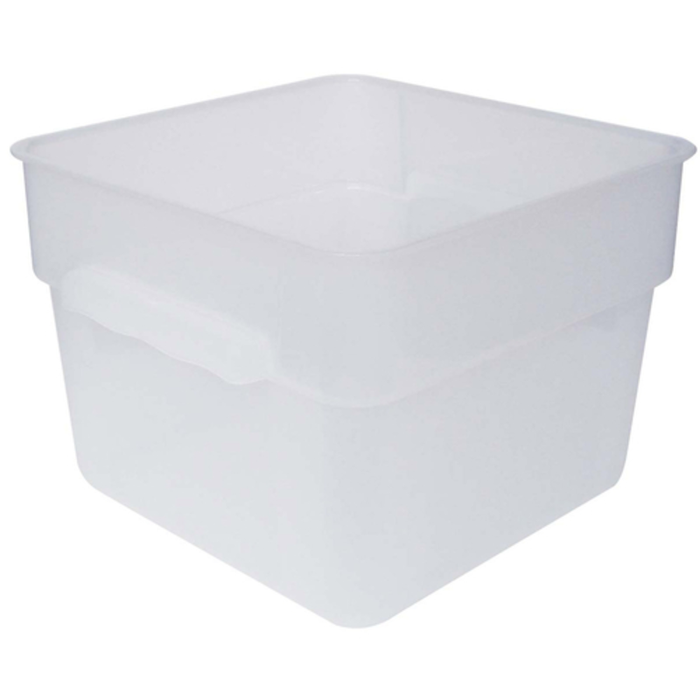 Omcan 80199 12 Quart Square Polypropylene Food Storage Container