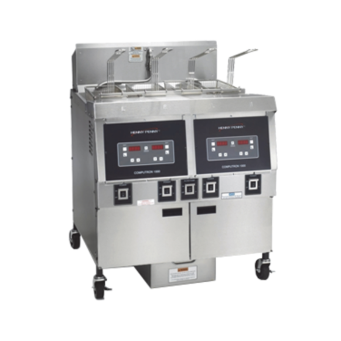 Henny Penny OFE-322 Electric 2-Well Open Fryer 130 lb