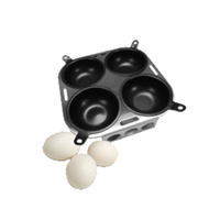 EmberGlo 2070610 4-Cup Egg Poacher Accessory 10" L x 10" W