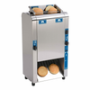 Antunes VCT-2-9210955 Mini Vertical Contact Toaster With Golden Brown Buns Ready For Toasting