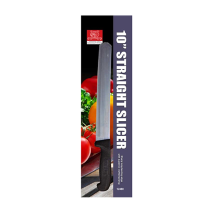 Omcan 21880 Slicing Knife with 10-Inch Straight Blade