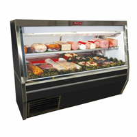 Vitrine Réfrigérée Double Service pour Charcuterie Howard McCray SC-CDS34N-6-BE-LED 183 cm