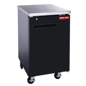 New Air NBB-23-SB 23.5-Inch Solid Door Back Bar Refrigerator