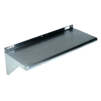 Winholt SSWMS158 Wall Mounted 96"W x 15"D Stainless Steel Shelf