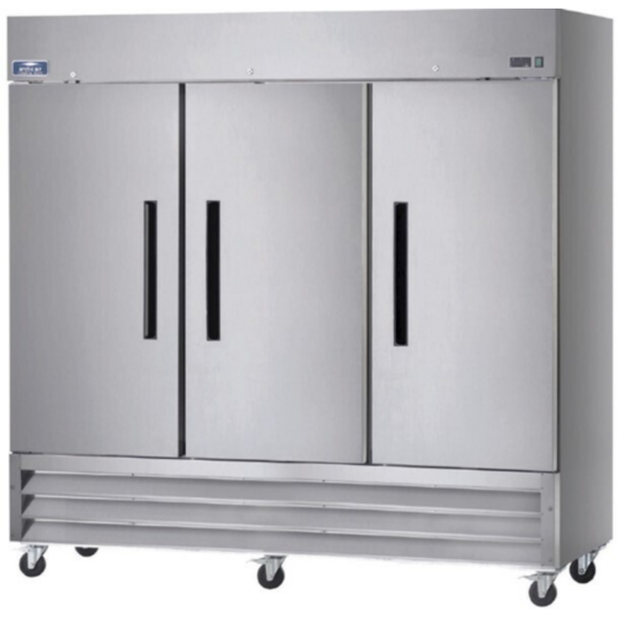 Arctic Air AF72 81" Three-Section Reach-In Freezer