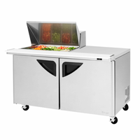 Turbo Air TST-60SD-12M-N 60-1/4" Refrigerated Mega Top Prep Table