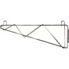 Stainless Steel Wall Mount Shelving Bracket For 18-Inch Shelves By Omcan, Ideal For Commercial Kitchen Storage.