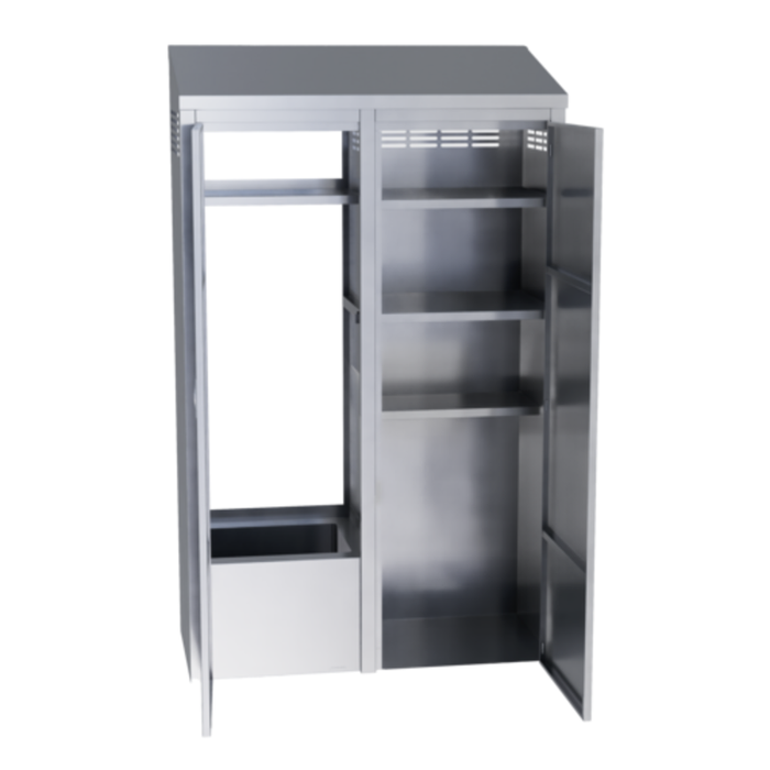 Winholt STCT-HD2450.5H84-MPSL-ST-KT 50.5"L x 24"W Mop Sink Cabinet