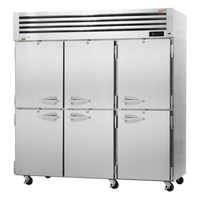 Turbo Air PRO-77-6R-N 77-3/4"W Three-Section Reach-In Refrigerator