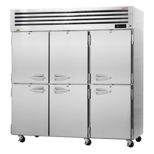 Turbo Air PRO-77-6R-N 77-3/4"W Three-Section Reach-In Refrigerator