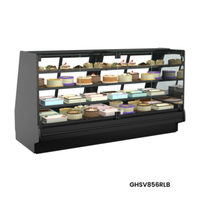 Structural Concepts GHSV556RLB Fusion® 62.75"W Refrigerated Service Case
