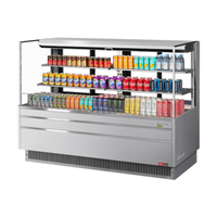 Turbo Air TOM-72L-UFD-S-3S-N 70-3/4"W Open Display Merchandiser