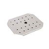 Stainless Steel Food Pan False Bottom Designed To Elevate And Drain Foods For Better Presentation And Texture