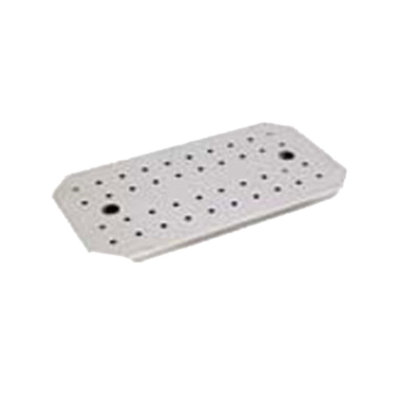 Stainless Steel Food Pan False Bottom Designed To Elevate Foods And Drain Excess Juices And Grease.