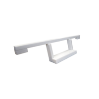 Omcan 19273 Pousse-pain pour trancheuses à pain avec 0,25 HP Accessoire de barre poussoir de remplacement du moteur pour trancheuse à pain commerciale