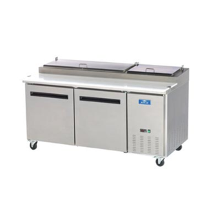 Arctic Air APP71R 71" Two Door Refrigerated Pizza Prep Table