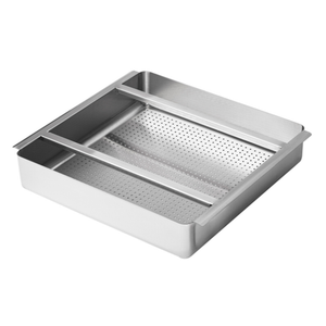 Rosko RO-ACC-SDT-BASKET 20" x 20" Drainage Basket for Soiled Dishtables