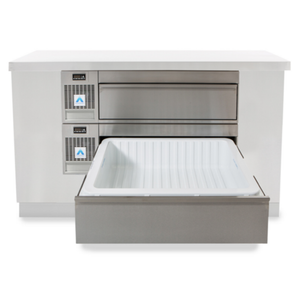 Adande VLS2 43.3"W Dual Drawer Refrigerated Freezer Cassette Base