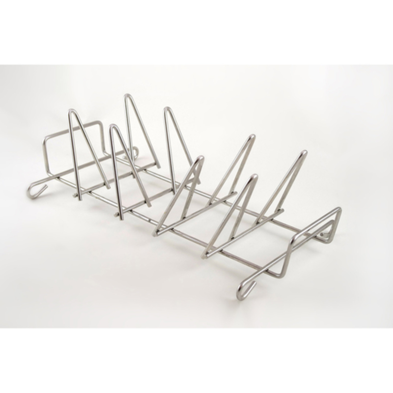Alto-Shaam Poultry Roasting Rack For Cooking Multiple Chickens In Combi Ovens, Stainless Steel Design.