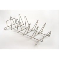 Alto-Shaam Poultry Roasting Rack For Cooking Multiple Chickens In Combi Ovens, Stainless Steel Design.
