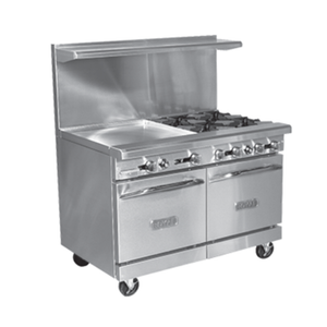 Royal RR-2G36 48" Gas Restaurant Range with 2 Burners & Griddle