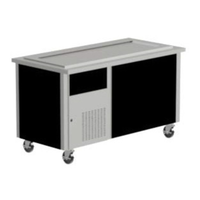 Randell RS SSO-RFT-2 36"W Mobile Modular Frost Top Counter