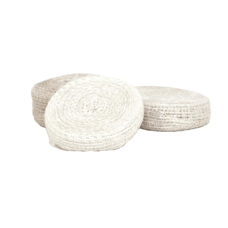 Alt Tag: OMCAN 10521 Size 28 Roast Beef Tyer Netting for Stuffing Horns rolls for tying roasts, hams, and boneless meat cuts