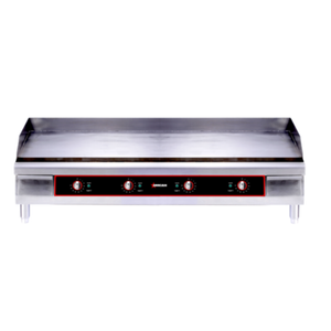 Omcan 48602 48"W Heavy-Duty Countertop Stainless Steel Electric Griddle