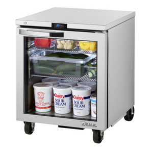 Réfrigérateur de comptoir vitré True TUC-27G-HC 70,2 cm